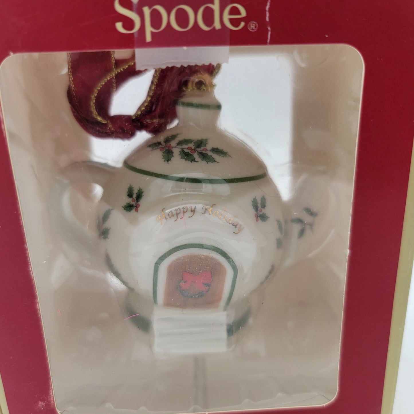 Spode Teapot Christmas Tree Ornament