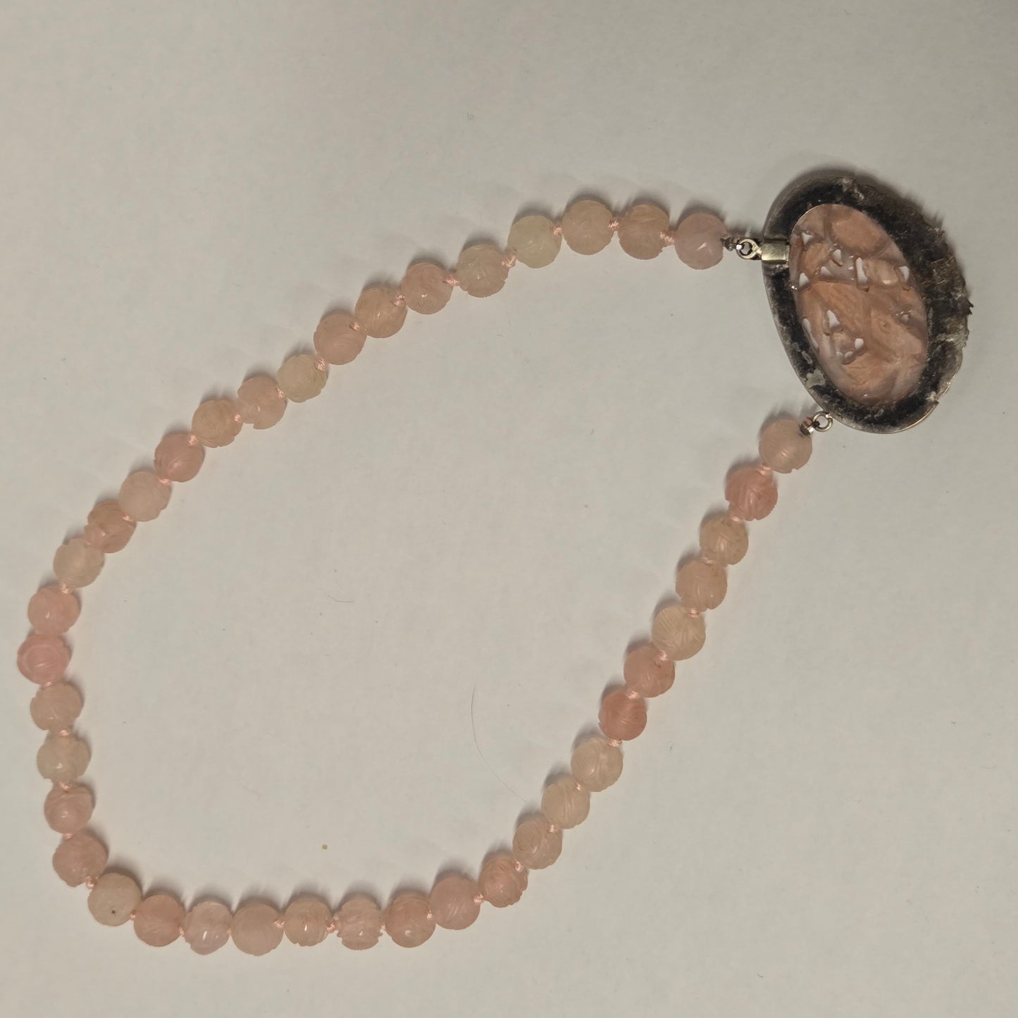 Pink Jade Necklace