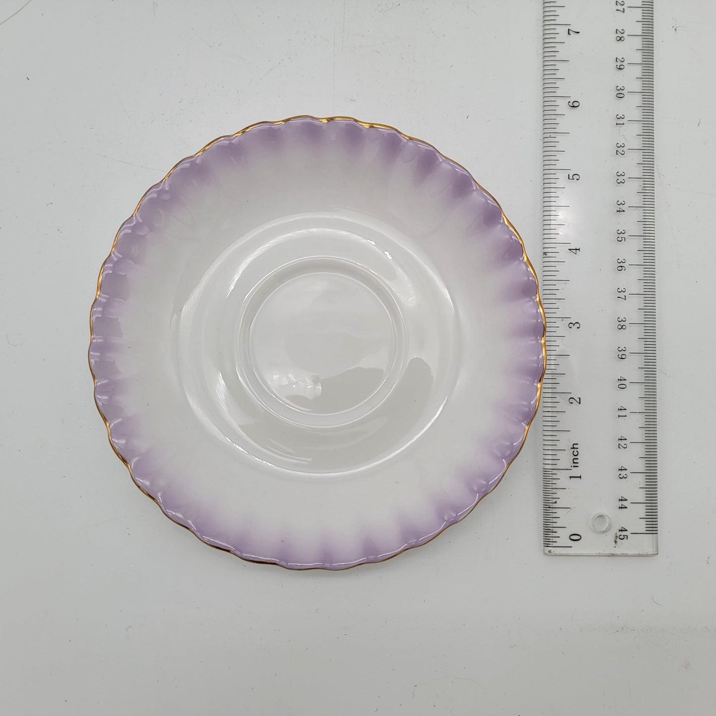 Royal Albert Rainbow Pastel Purple Teacup and Saucer