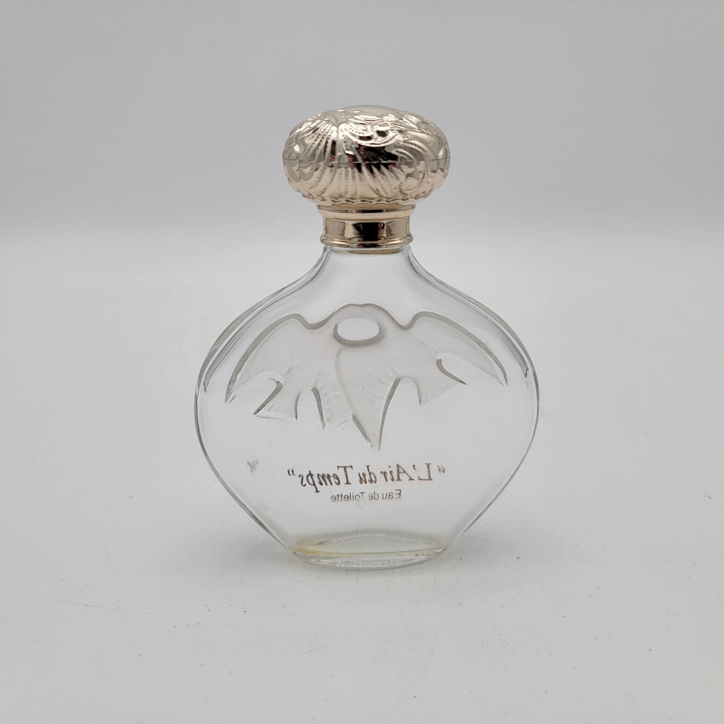 Lalique French Bas Relief Scent Perfume Bottle