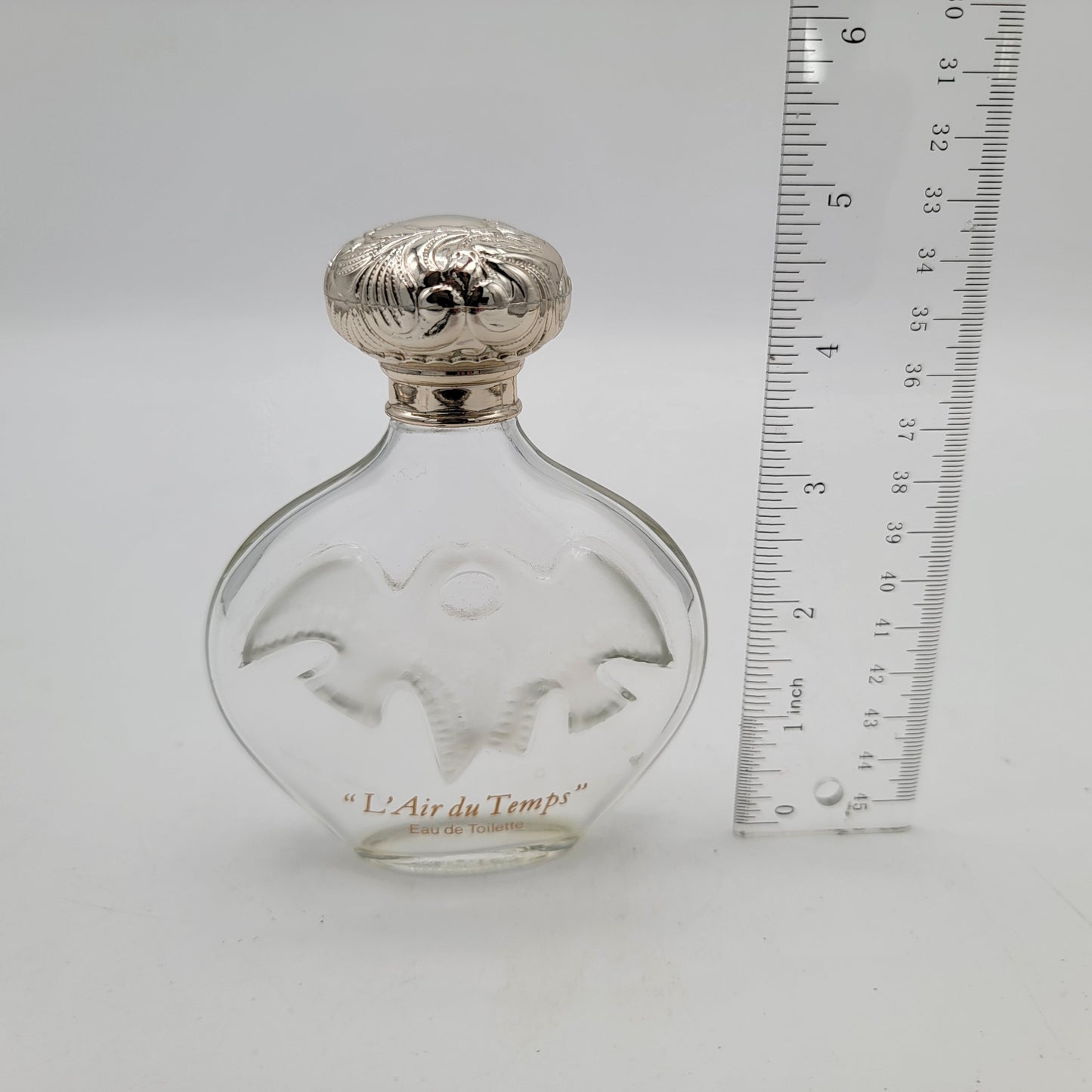 Lalique French Bas Relief Scent Perfume Bottle