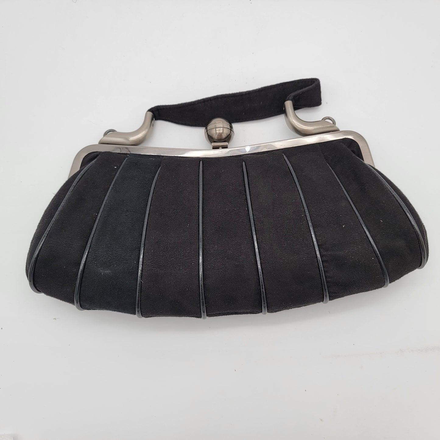 Vintage Black Kisslock Purse