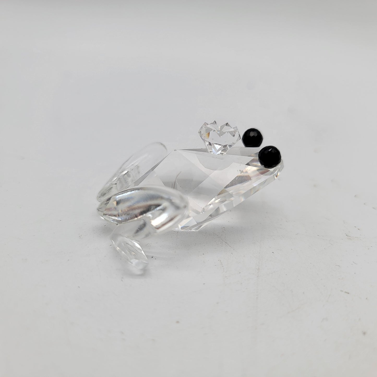 Swarovski Crystal Frog Prince with Crown