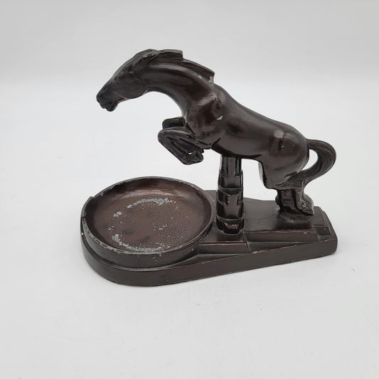 Art Deco Jumping Horse Ashtray Nuart Creations