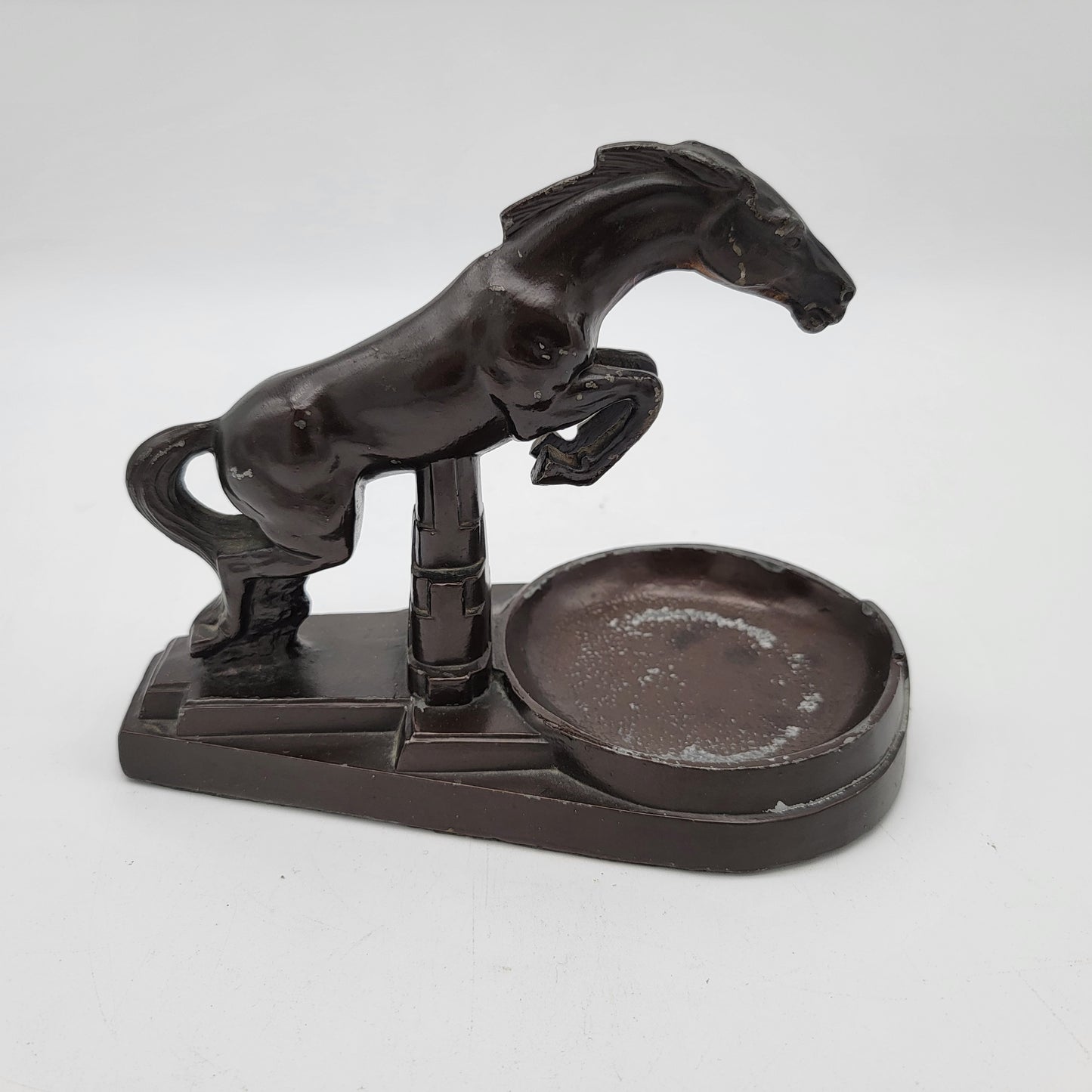 Art Deco Jumping Horse Ashtray Nuart Creations