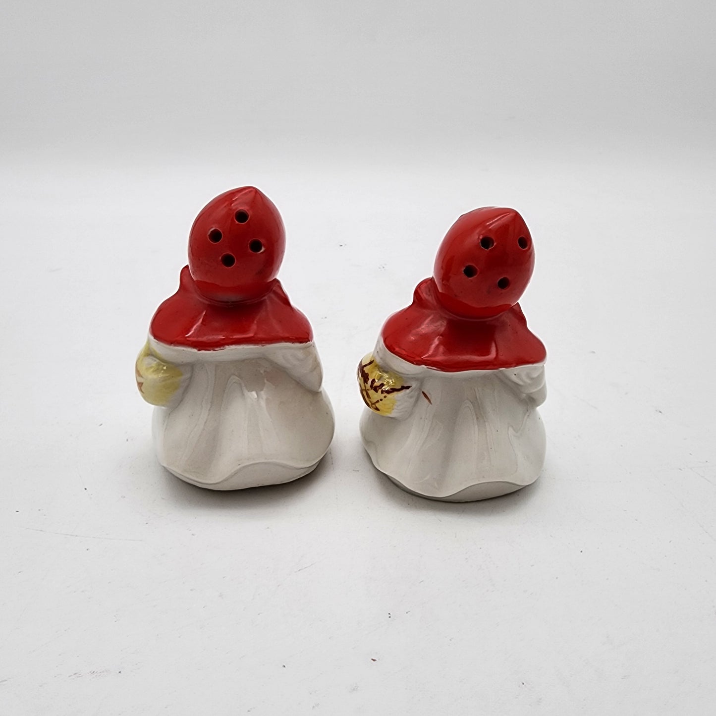 Vintage Little Red Riding Hood Salt and Pepper Shakers