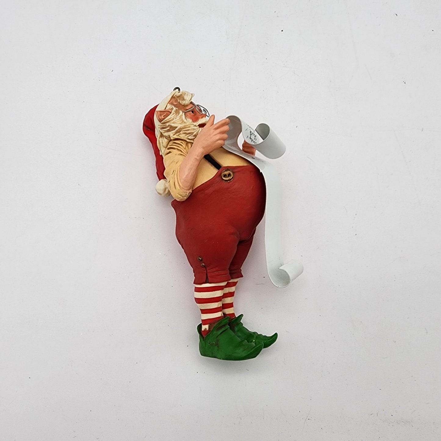 Santa Claus with List Ornament