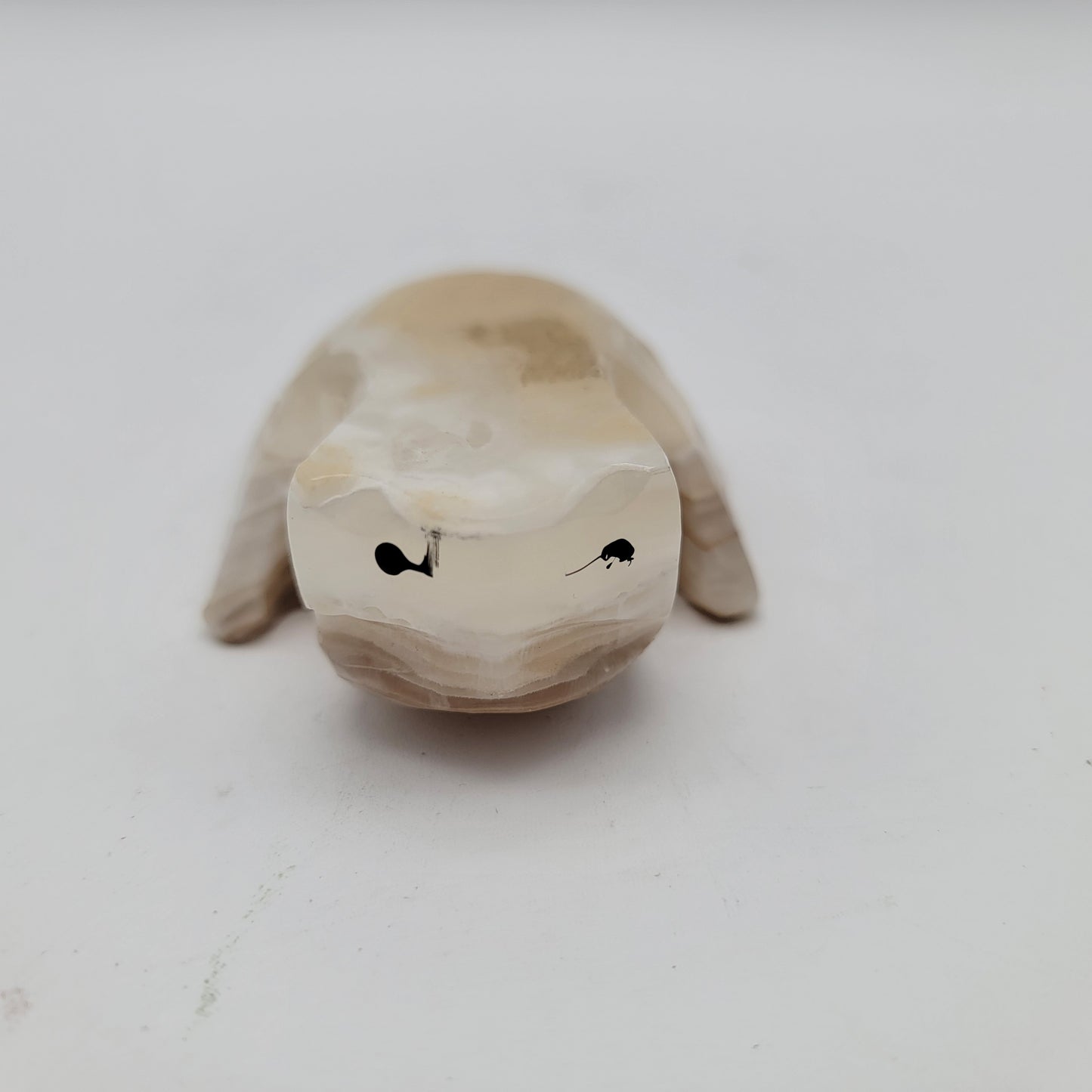 Carved Onyx Stone Frog