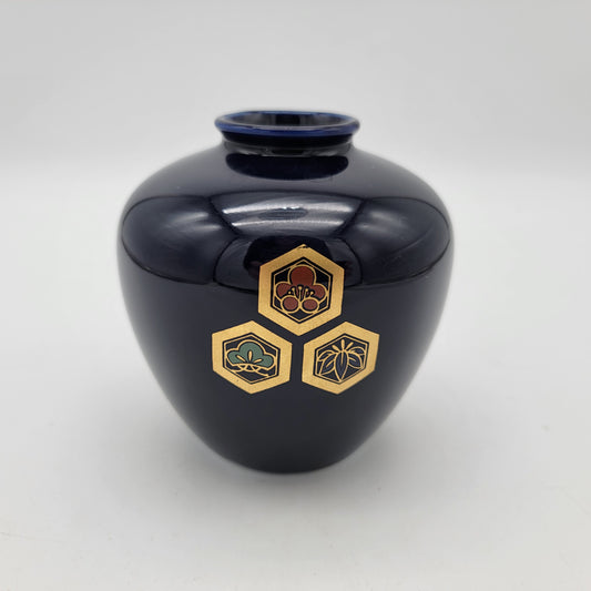 Cobalt Blue Pottery Vase