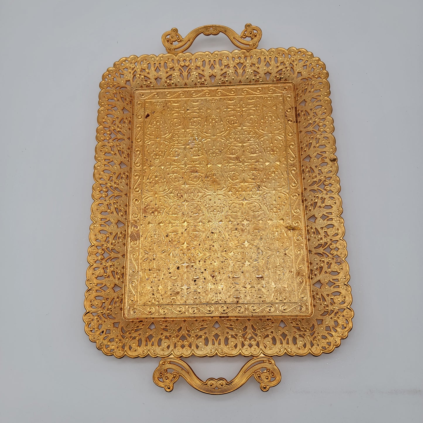 Turkish Zamak Serving Tray