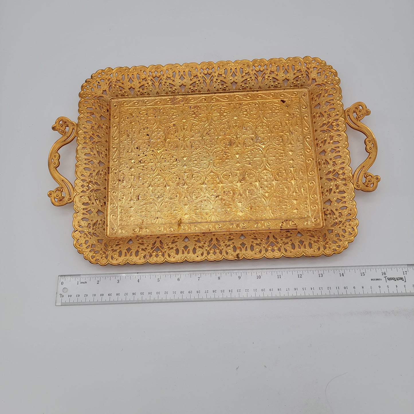 Turkish Zamak Serving Tray