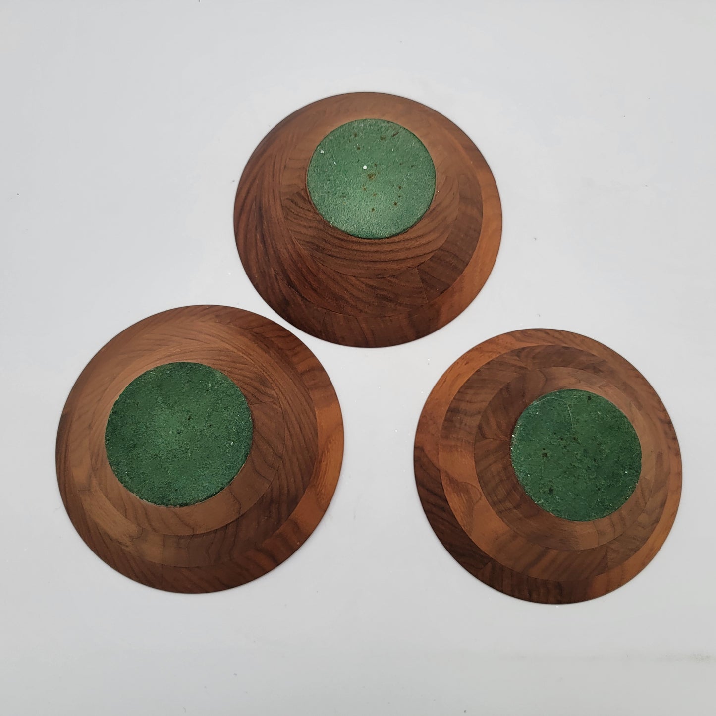 Acacia Wood Salad Bowls Set of 3