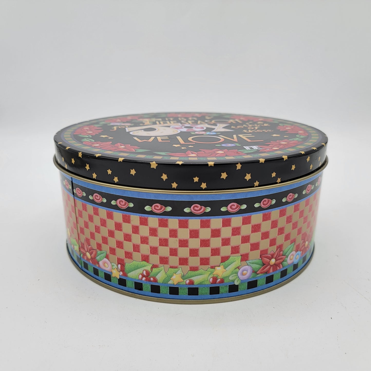 Mary Engelbreit Christmas Tin