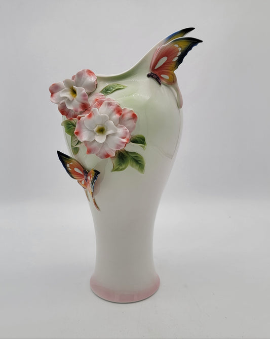 Franz Style Butterfly Vase