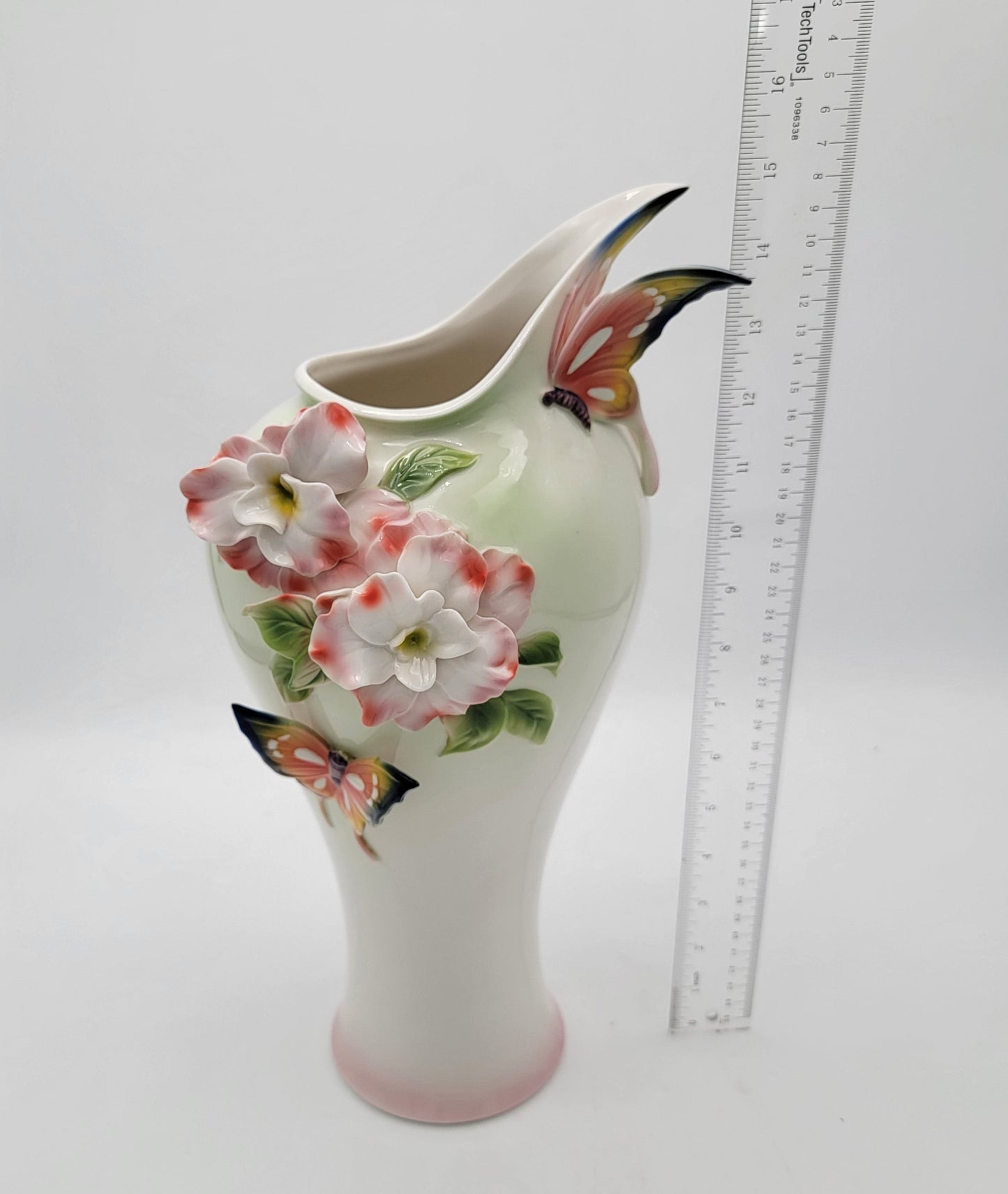 Franz Style Butterfly Vase