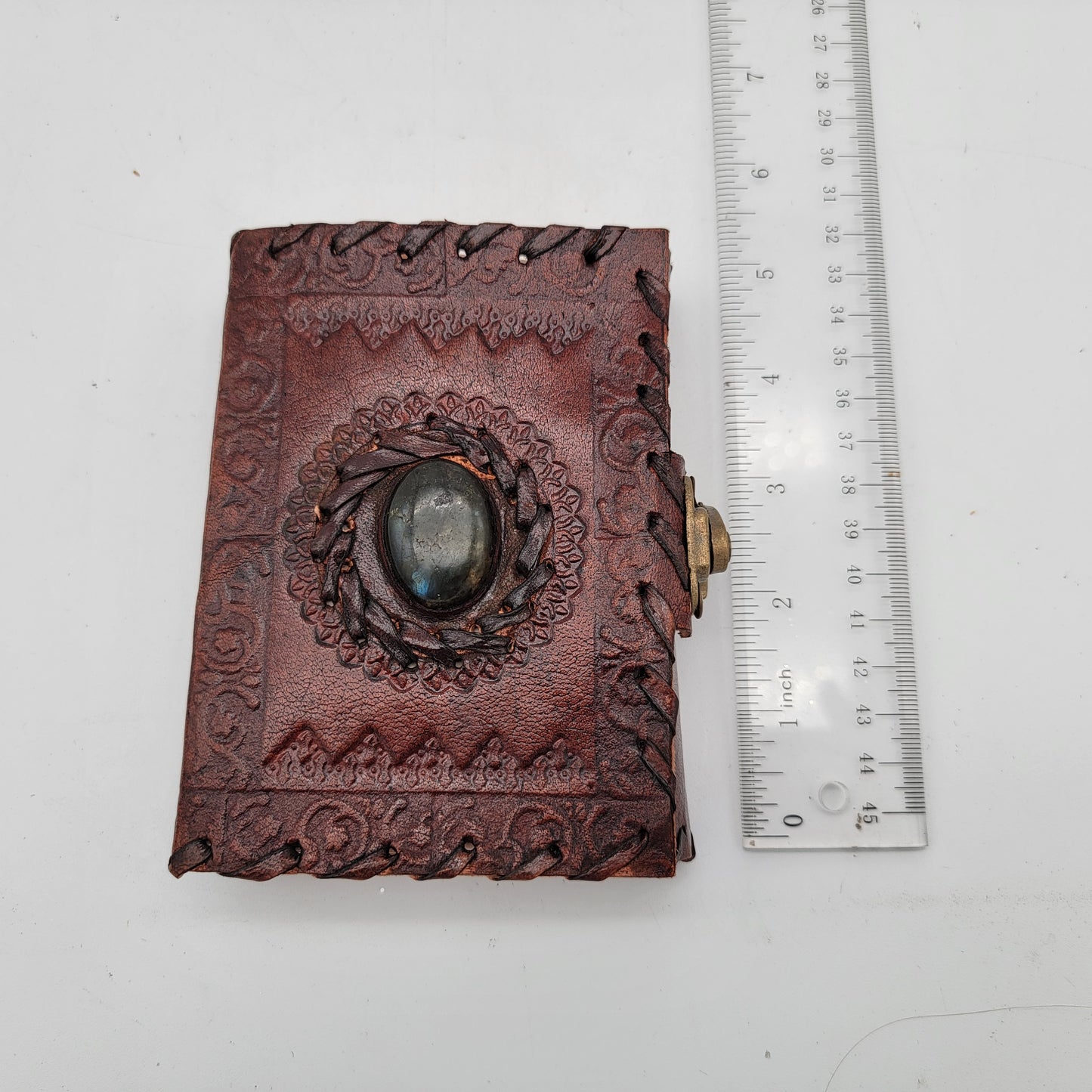 Leatherbound Gemstone Journal