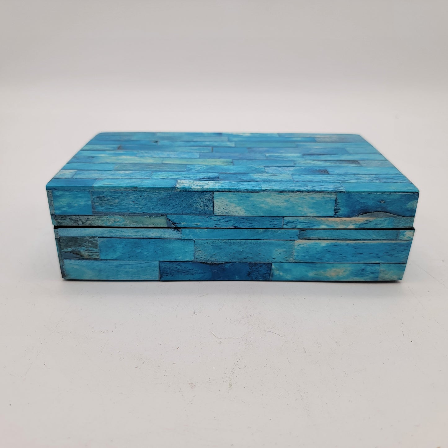 Blue Bone Inlay Box