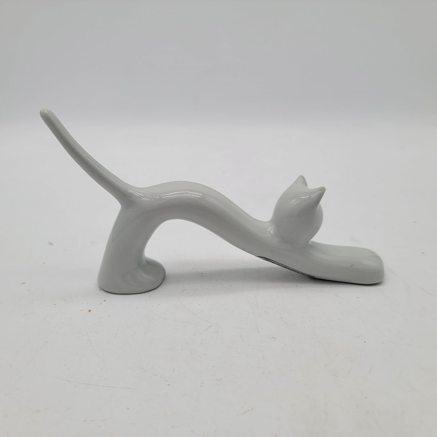 Naaman Israel White Cat Figurine