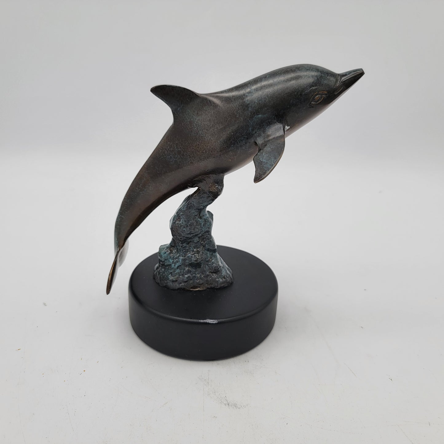 Leaping Dolphin Bronze Sculpture