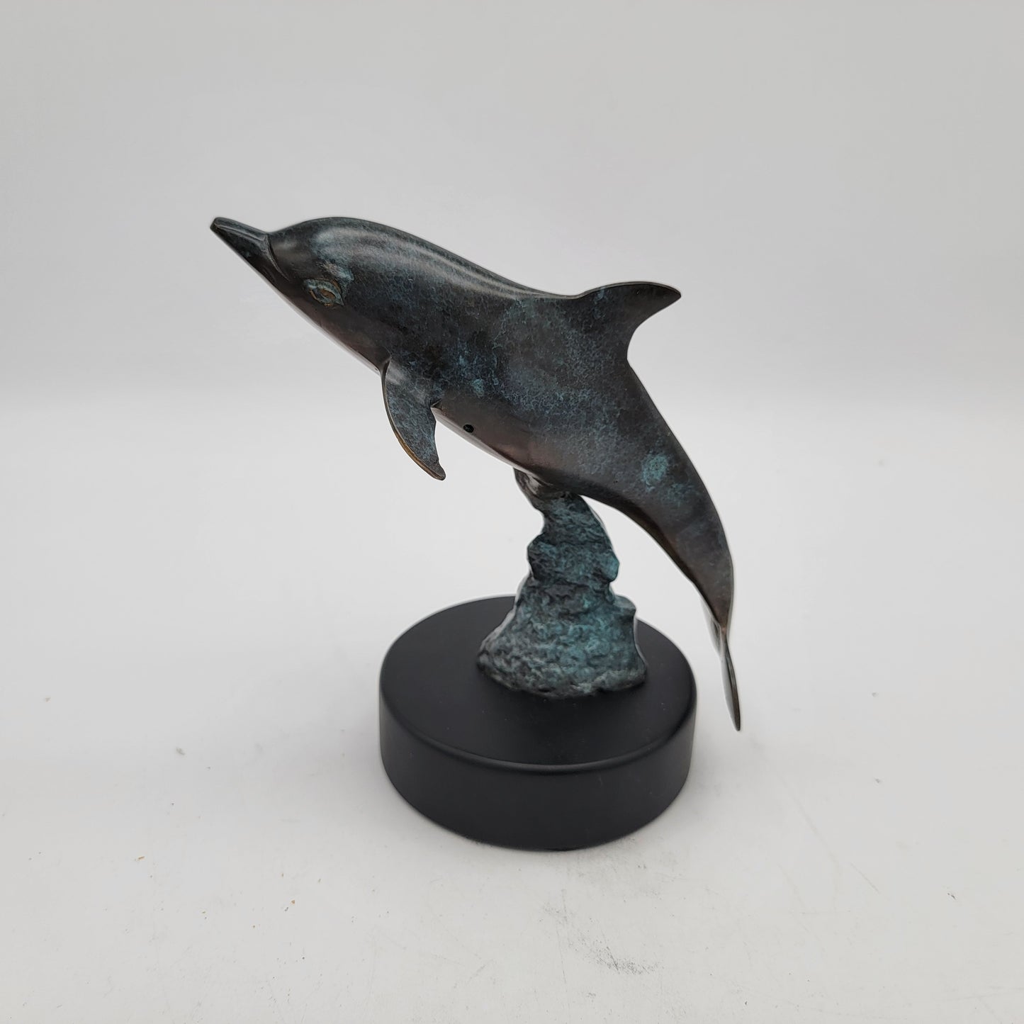 Leaping Dolphin Bronze Sculpture