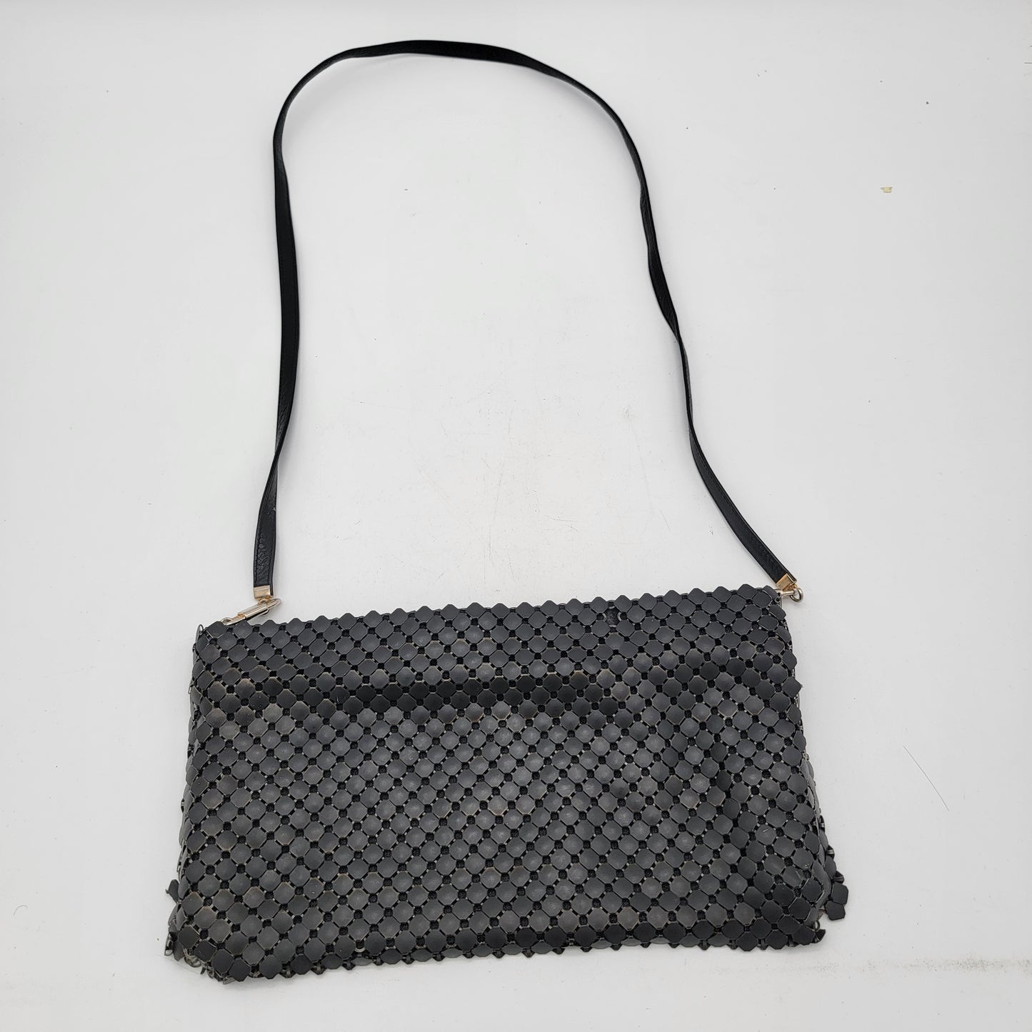 Whiting & Davis Black Mesh Purse Clutch AS FOUND