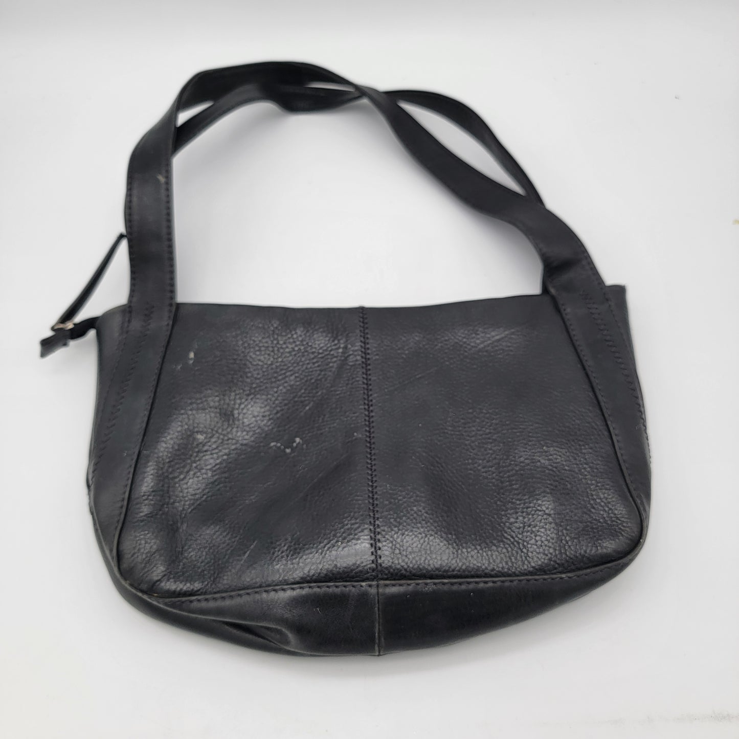 Vintage Sergios Collection Black Leather Purse