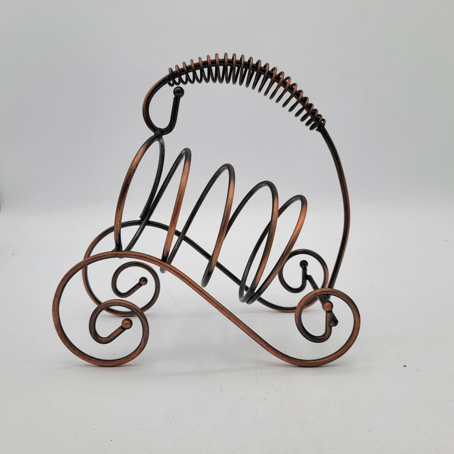 Copper Twist Wine Bottle Holder