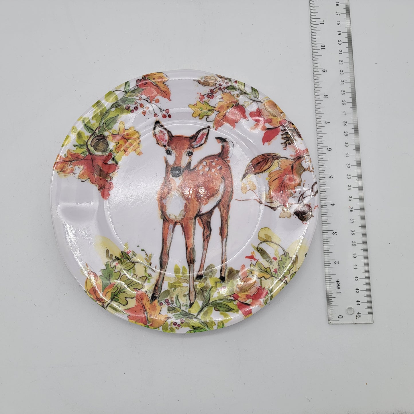 Set of Charm & Cheer Woodland Animal Melamine Plates