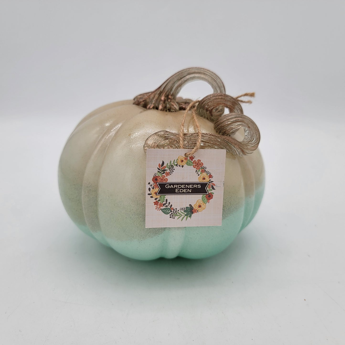 Gardener's Eden Glass Pumpkin