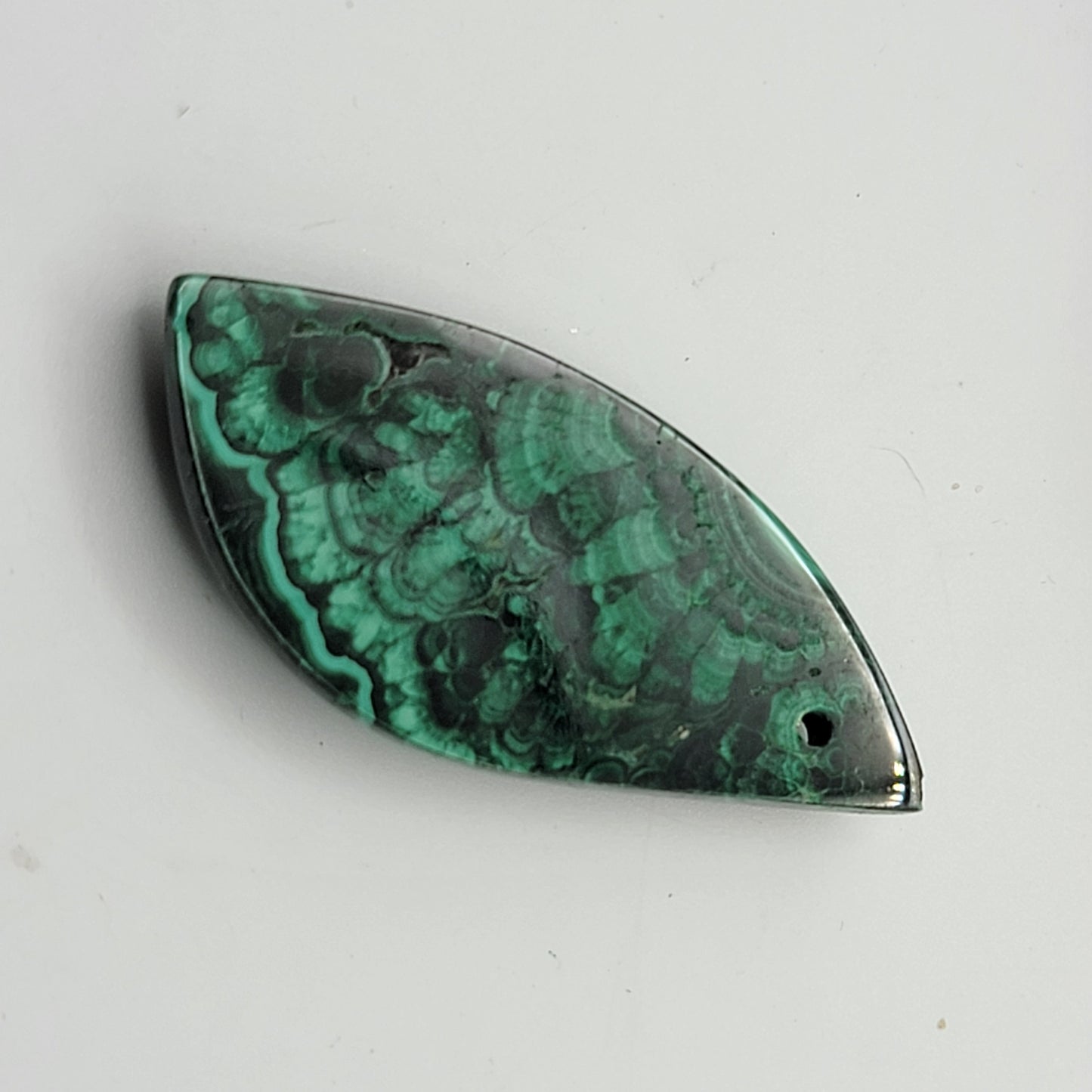 Dendritic Malachite Pendant