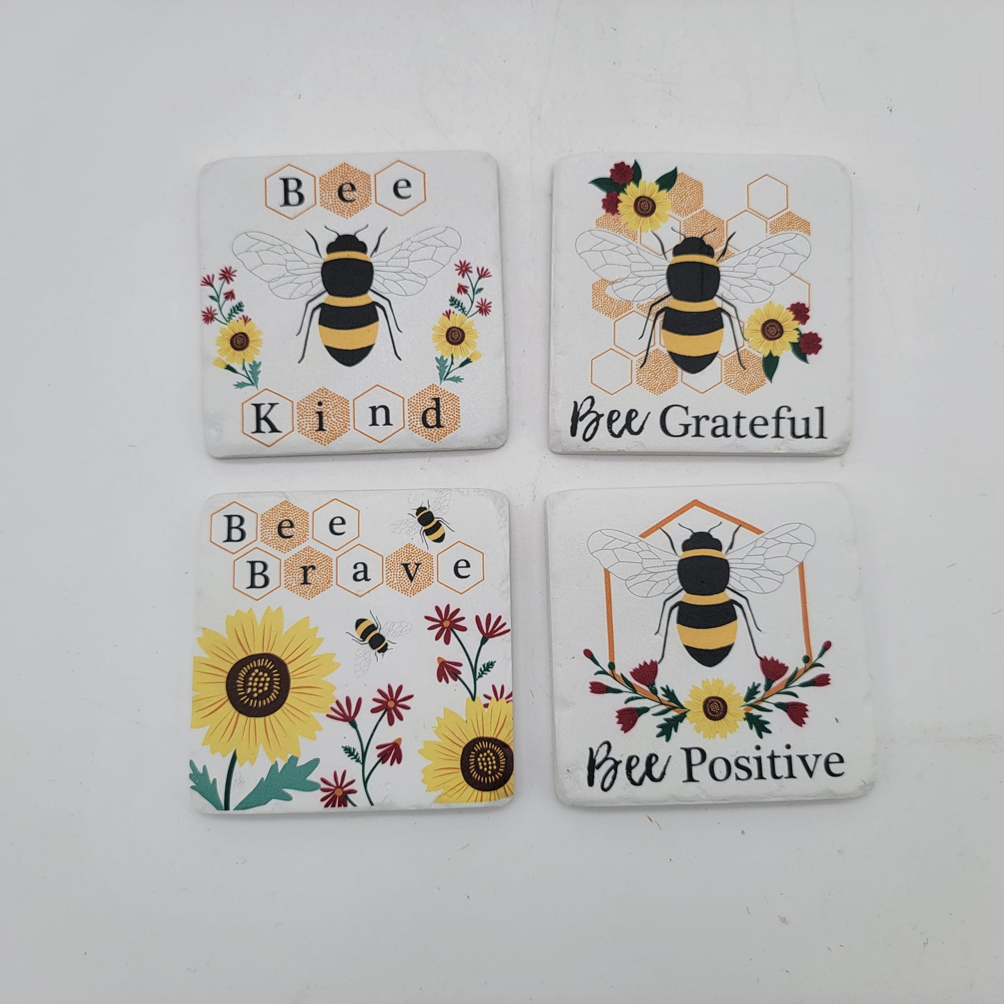 Set of 4 Bee Coasters