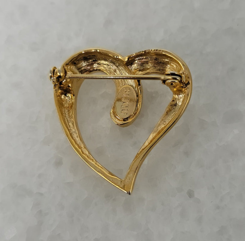 Bijou Heart Pin