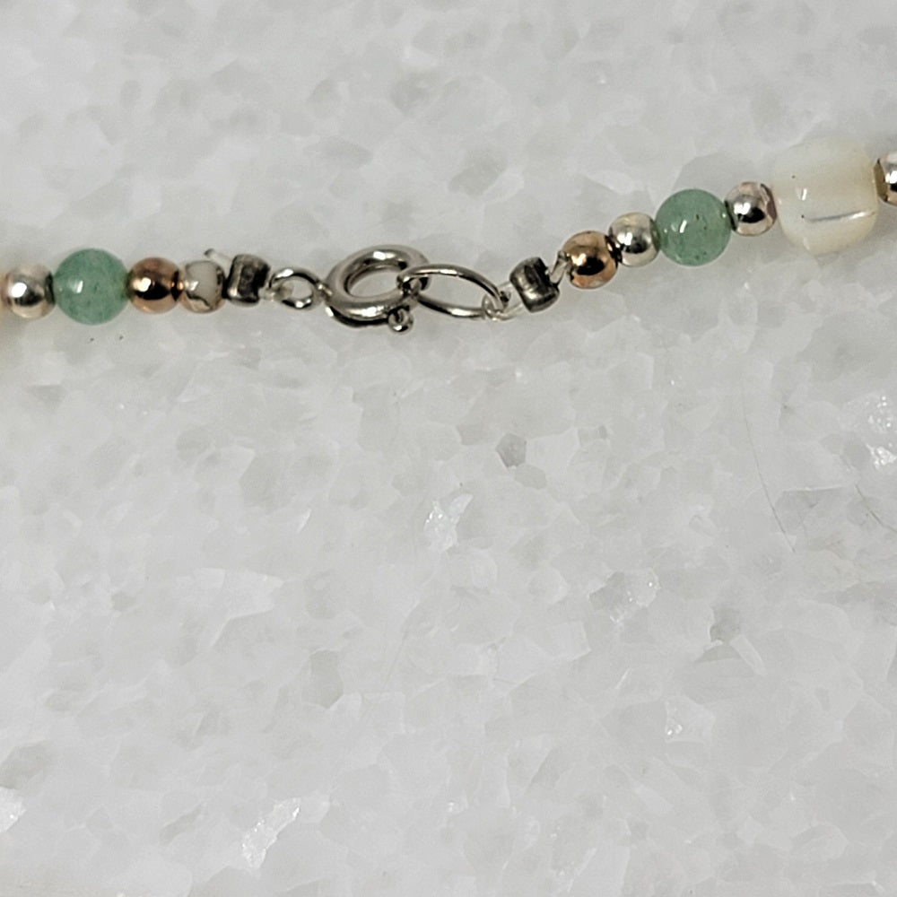 Aventurine and Moonstone Necklace