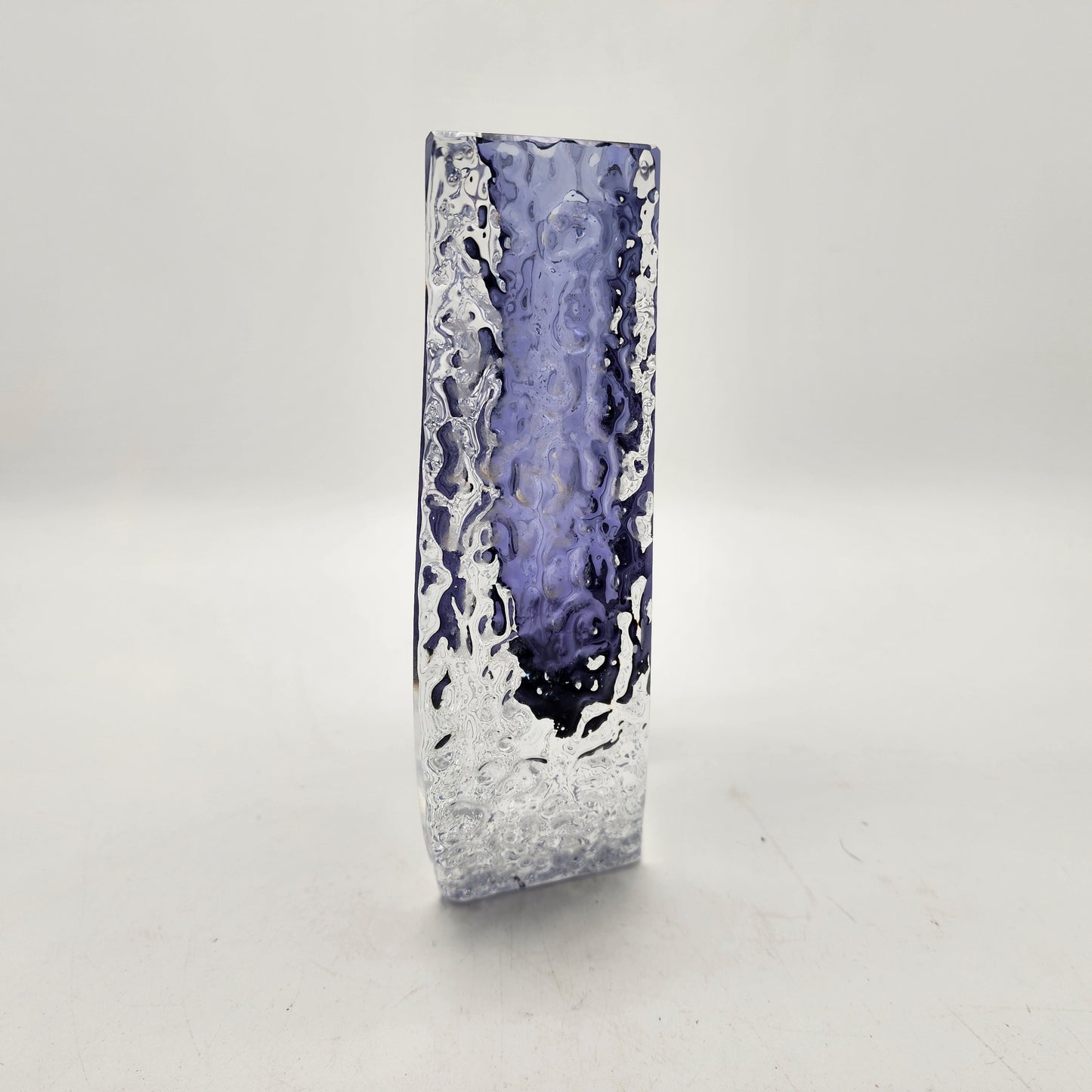 Alessandro Mandruzzato Murano Sommerso Glass Vase