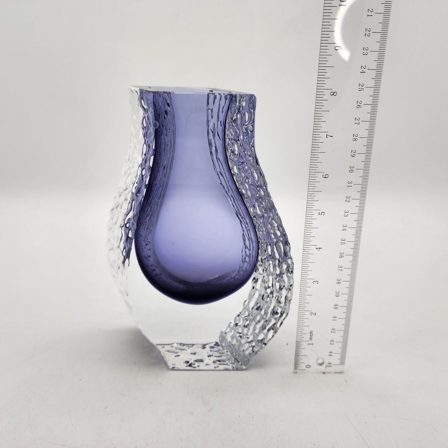 Alessandro Mandruzzato Murano Sommerso Glass Vase