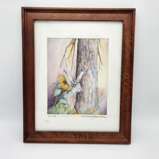 Richard Freeman Furman Rabbit Art Print Signed Numbered