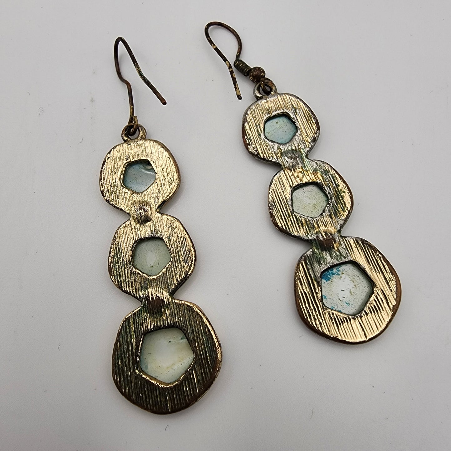 Mother of Pearl Shell Drop Earrings