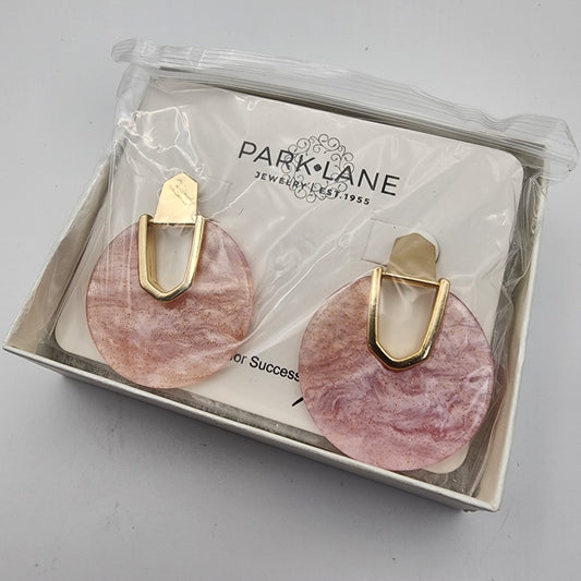 Park Lane Pink Disc Earrings