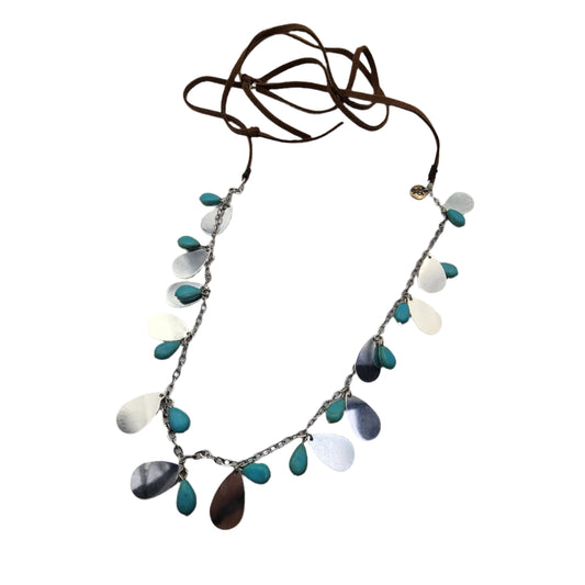 Plunder Kira Faux Turquoise Necklace