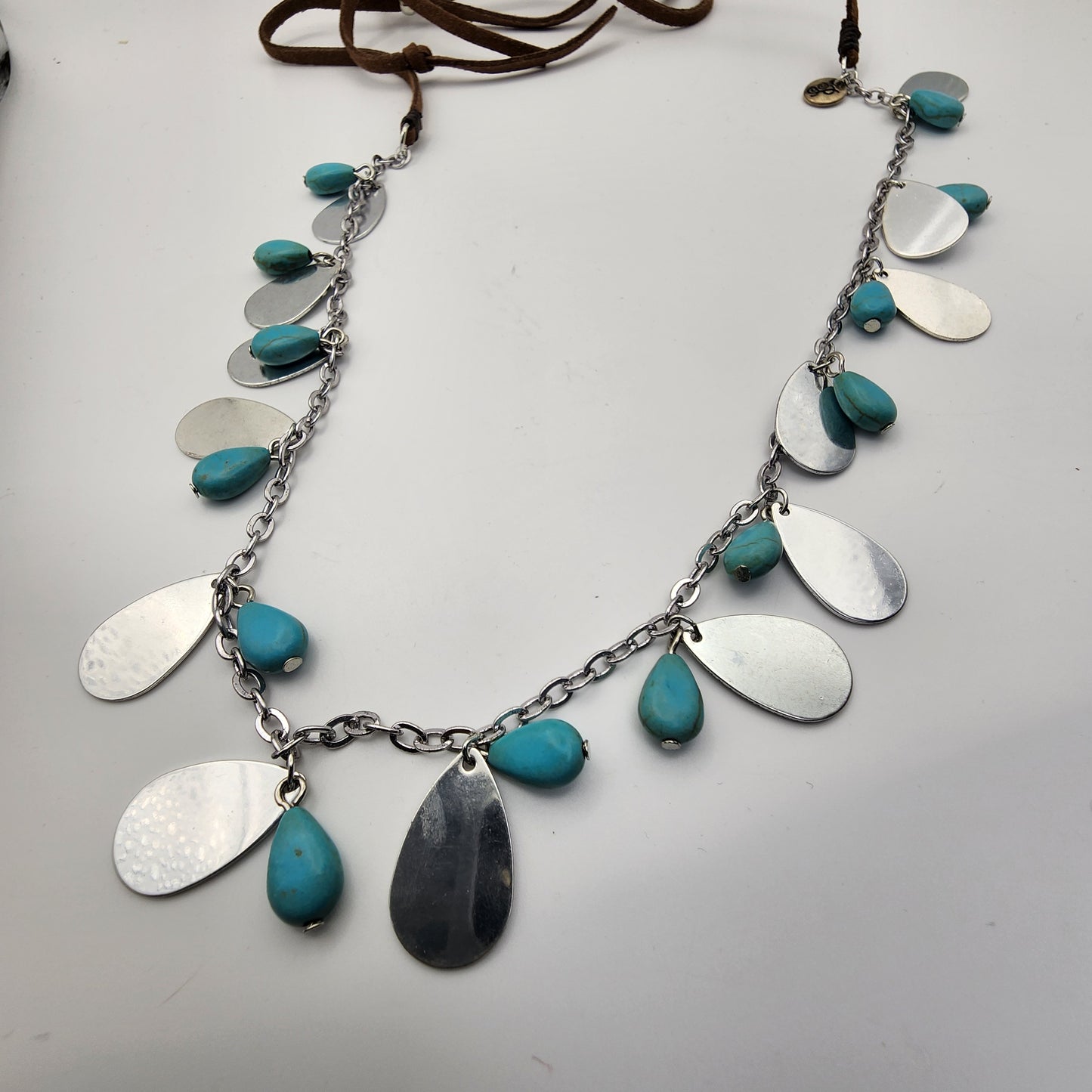 Plunder Kira Faux Turquoise Necklace