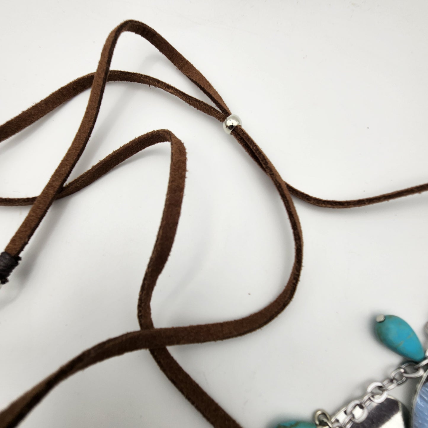 Plunder Kira Faux Turquoise Necklace