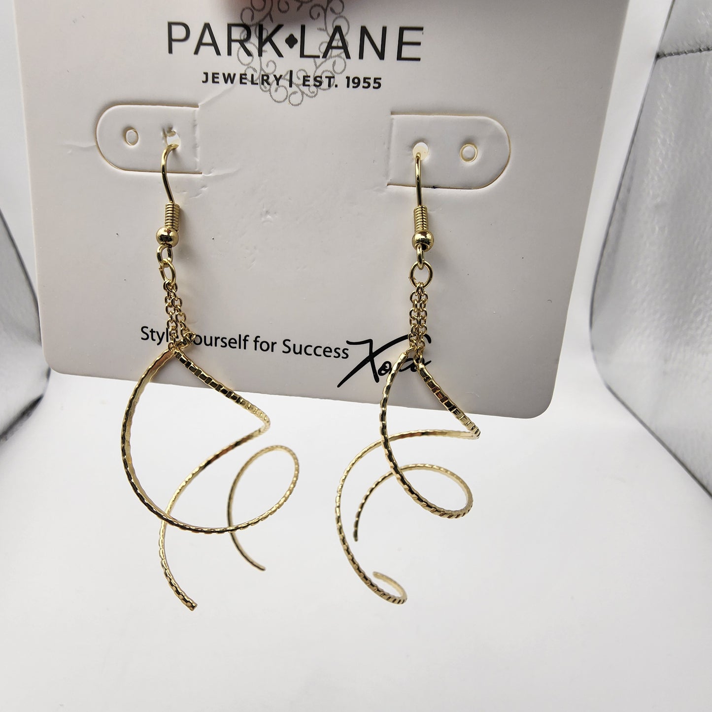 Park Lane Spiral Goldtone Earrings