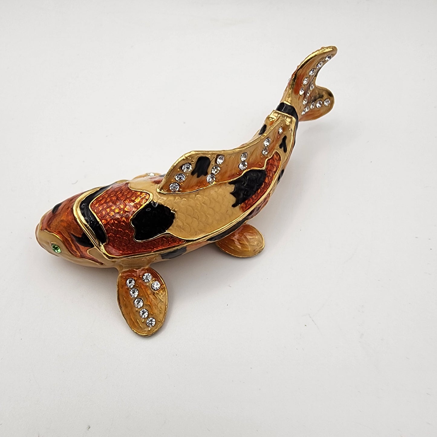 Koi Goldfish Trinket Box