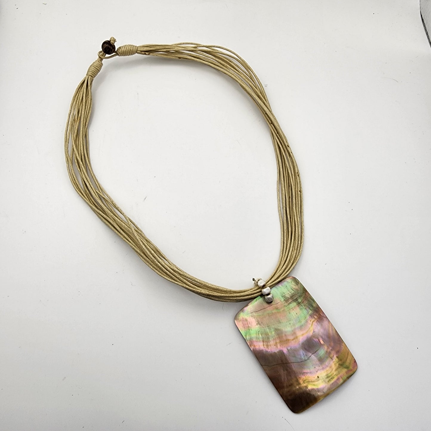 Vintage Abalone South China Sea Trading Company Necklace