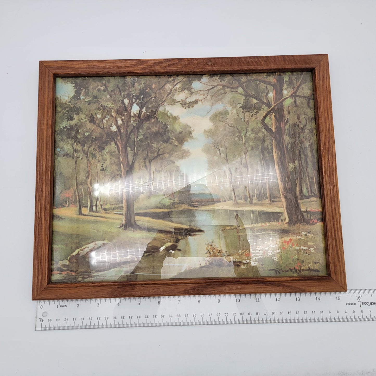 Vintage Robert Woods Seasons Print Autumn Morning