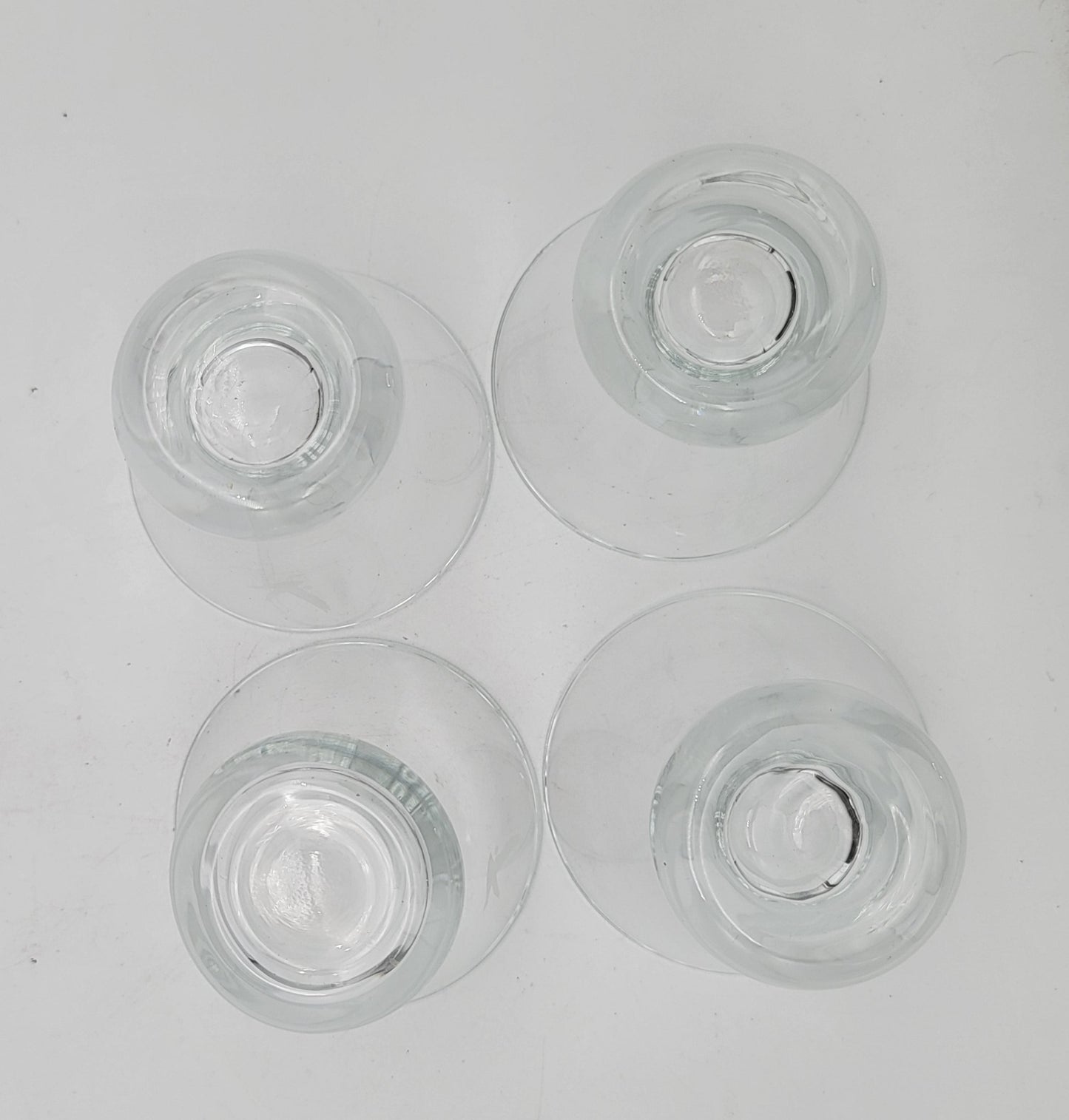 Grey Goose Stemless Martini Glasses Set of 4