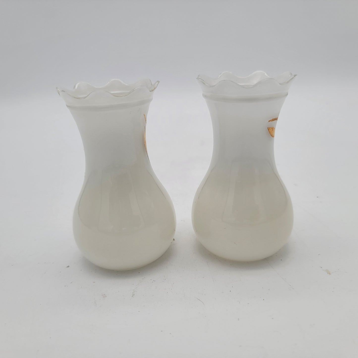 Pair of Bartlett Collins Glass Vases