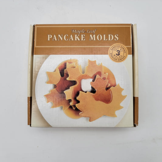 William Sonoma Maple Lead Pancake Molds