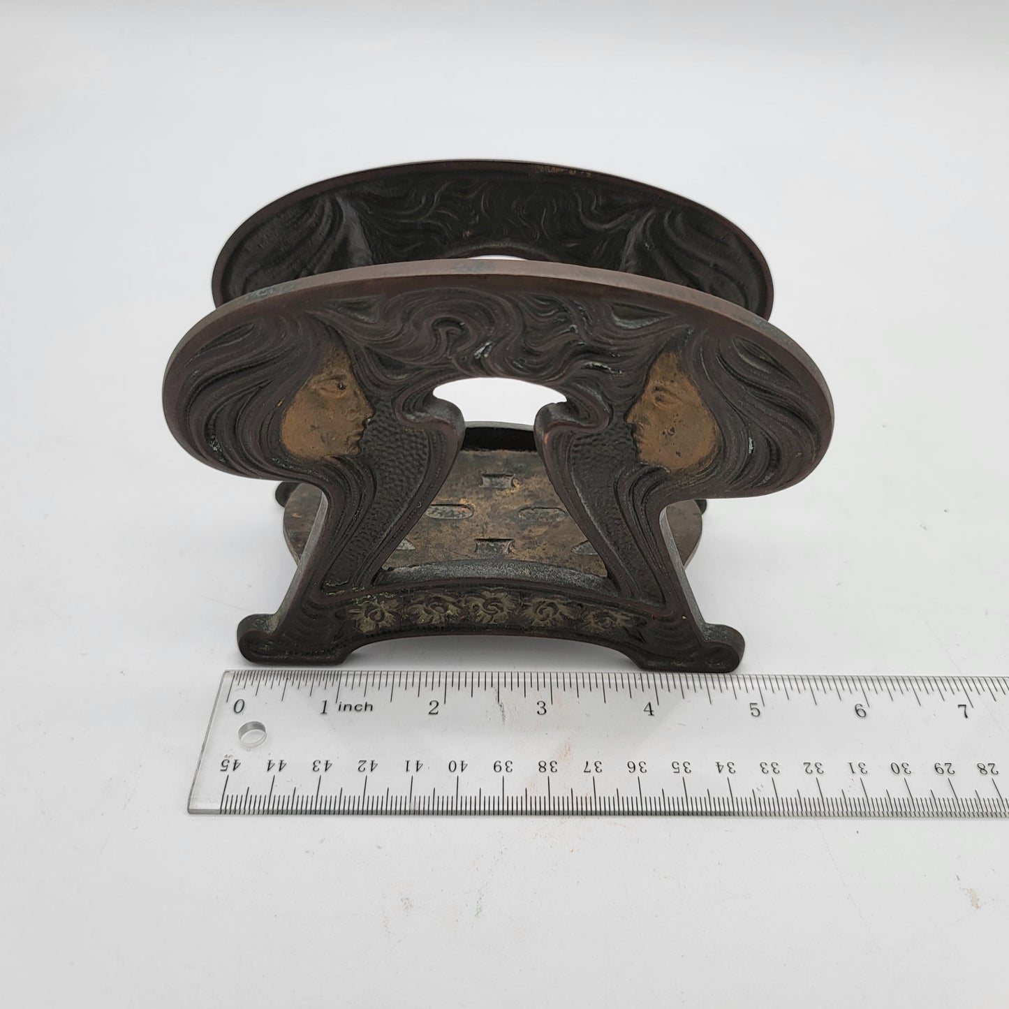 Judd Art Nouveau Bronze Letter Holder