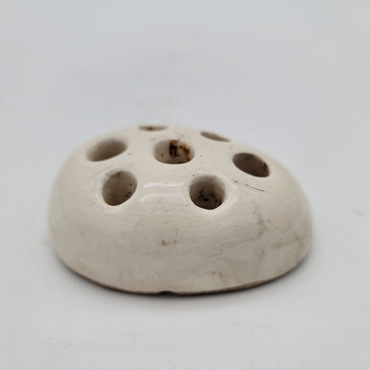 Pebble Pottery Flower Frog